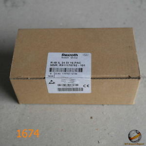 Rexroth Canada Japan R-IB IL 24 DI 16-PAC Inline Eingabeklemme #1 image