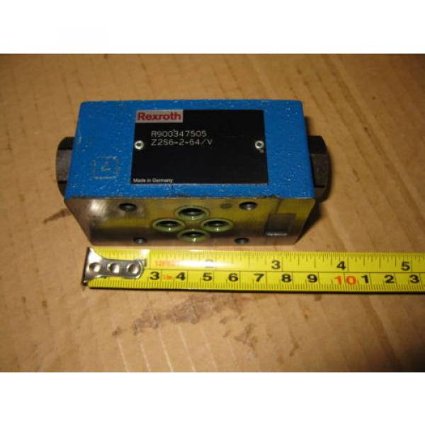 Rexroth Canada USA Z2S6-2-64/V Hydraulic Check Valve R900347505 #1 image