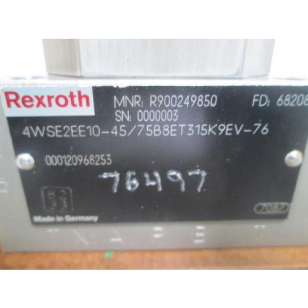REXROTH Greece china 4WSE2EE10-45/75B8ET315K9EV-76  SERVO VALVE (REPAIRED) *NEW IN BOX* #3 image