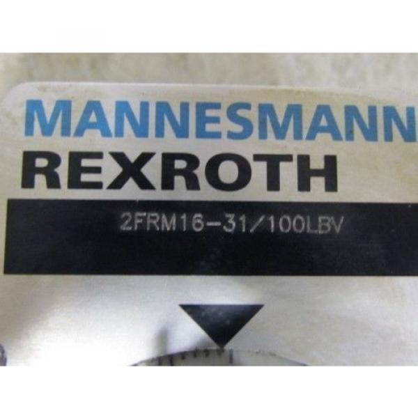 Mannesmann Korea Germany Rexroth 2FRM16-31/100lbv Flow Control Valve #8 image