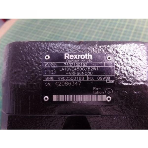 GENUINE Germany USA REXROTH 7632100152 DRIVE MOTOR, SN 42086347, GROVE MANLIFT  NOS #5 image