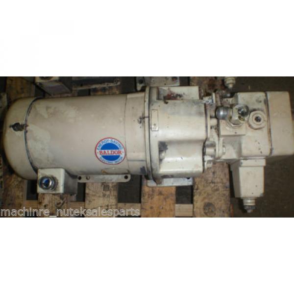 Rexroth Singapore Korea Hydraulic Variable Vane Pump &amp; Motor 2PV2V3-30/40RA12MC63A1_CM3615T 5HP #1 image