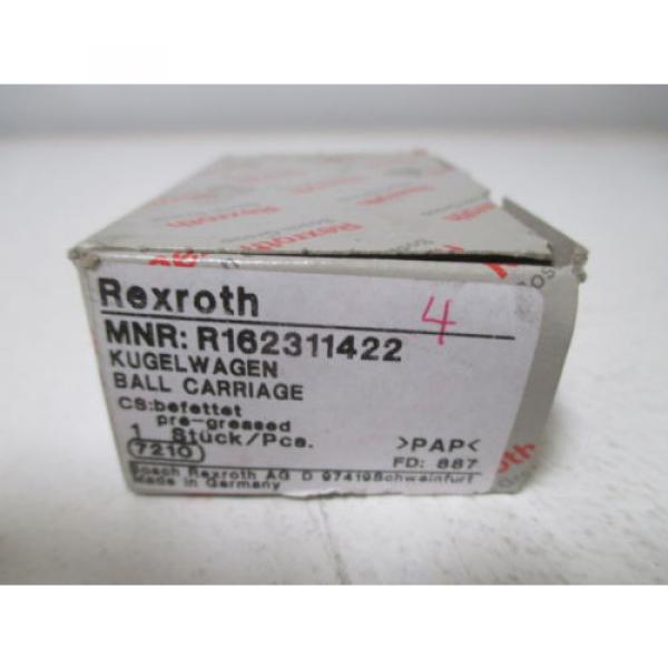 REXROTH Egypt Canada R162311422 BALL CARRIAGE *NEW IN BOX* #1 image