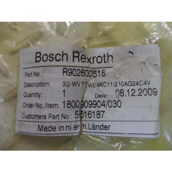 Bosch USA France Rexroth R902600516 control valve Liebherr 5616187 #3 image