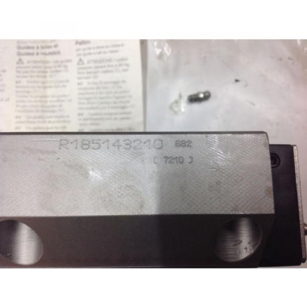 Rexroth Russia France R185143210 Linear Runner Block Roller Rail.   NEW IN BOX #2 image