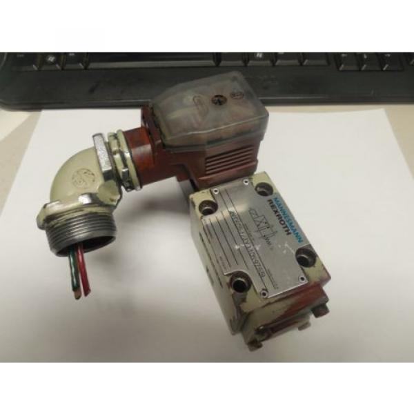 REXROTH Mexico Greece SOLENOID VALVE 4WE6D51/AW110N9Z55L w/ WU35-4-A 304 #3 image