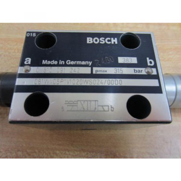 Rexroth Japan Korea Bosch Group 081WV06P1V1020WS024/0000 Valve 383 R480 - Used #2 image