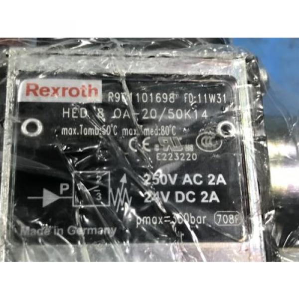 REXROTH Dutch Russia HED 8 OA-20/50K14 HYDRAULIC PRESSURE SWITCH R901101698 NEW NO BOX (U4) #2 image