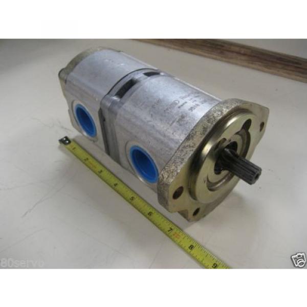 REXROTH Italy Mexico HYDRAULIC PUMP 7878   MNR 9510-290-333 Special Purpose Dual Outlet NEW #1 image
