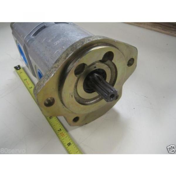 REXROTH Italy Mexico HYDRAULIC PUMP 7878   MNR 9510-290-333 Special Purpose Dual Outlet NEW #2 image