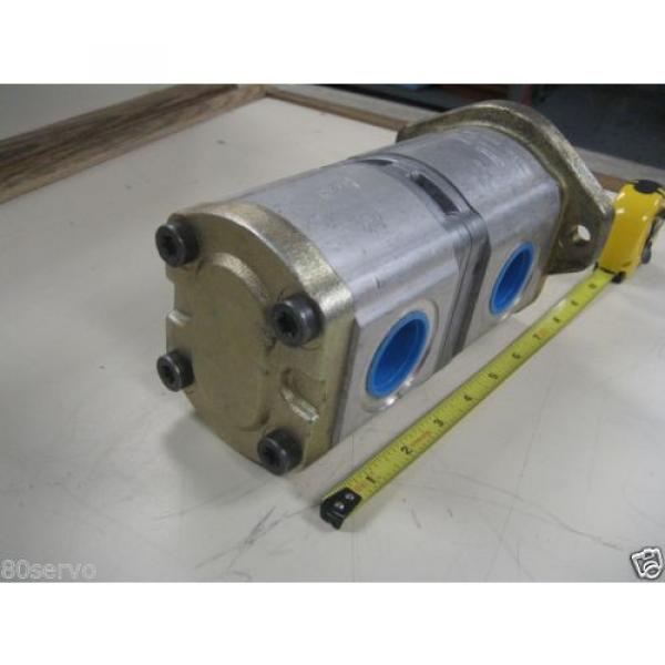 REXROTH Italy Mexico HYDRAULIC PUMP 7878   MNR 9510-290-333 Special Purpose Dual Outlet NEW #4 image