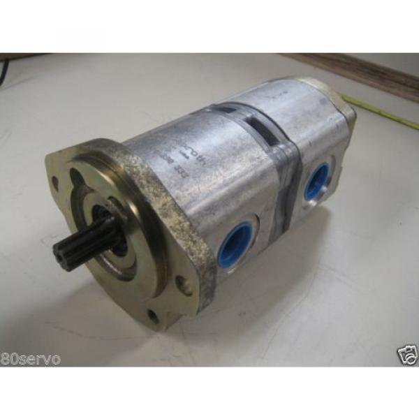 REXROTH Italy Mexico HYDRAULIC PUMP 7878   MNR 9510-290-333 Special Purpose Dual Outlet NEW #5 image
