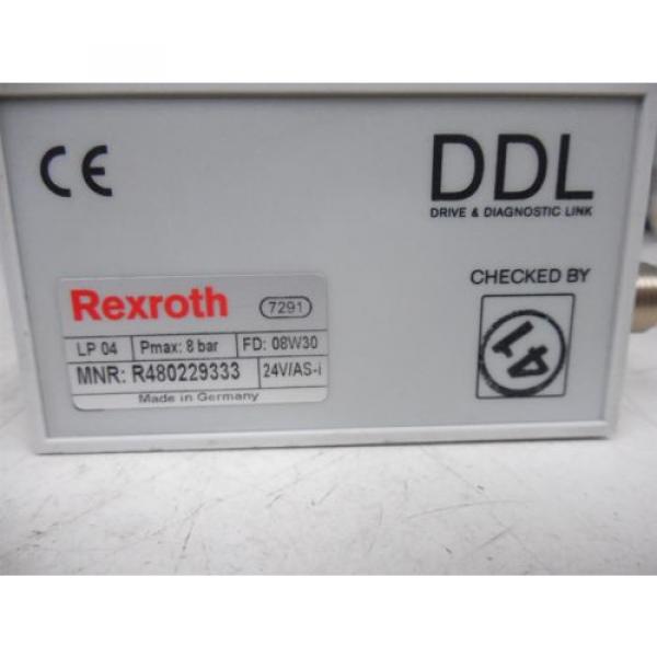USED Greece Singapore Rexroth R480229333 DDL LP04 Series Valve Terminal System Module 0820062101 #4 image