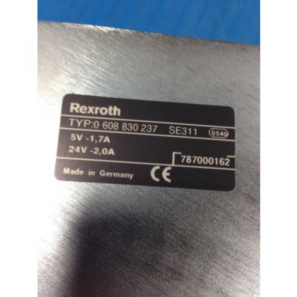 USED Canada Japan BOSCH REXROTH 0 608 830 237 TIGHTENING CONTROLLER SE311 0-608-830-237 (C32 #2 image