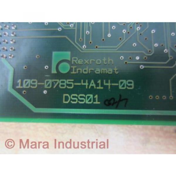 Rexroth China Singapore Bosch 109-0785-4B14-09 Module DSS01 DSS1.3 284865-01667 - Used #7 image