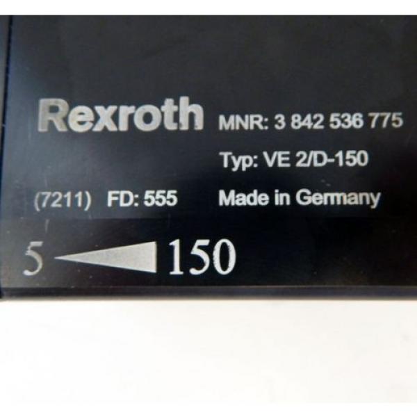 Rexroth Australia Italy VE2/D-150 Vereinzeler, gedämpft MNR:3842536775   - used - #4 image