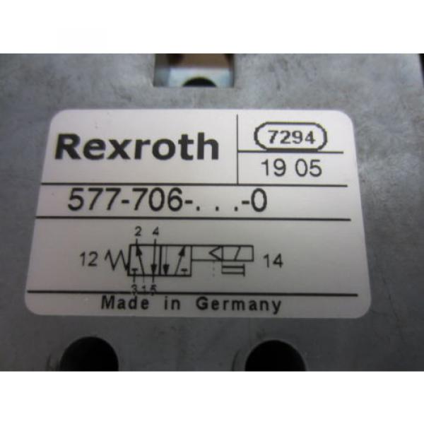 Rexroth Greece Canada Bosch Group 577-706-022-0 Solenoid Operated Valves - Used #5 image