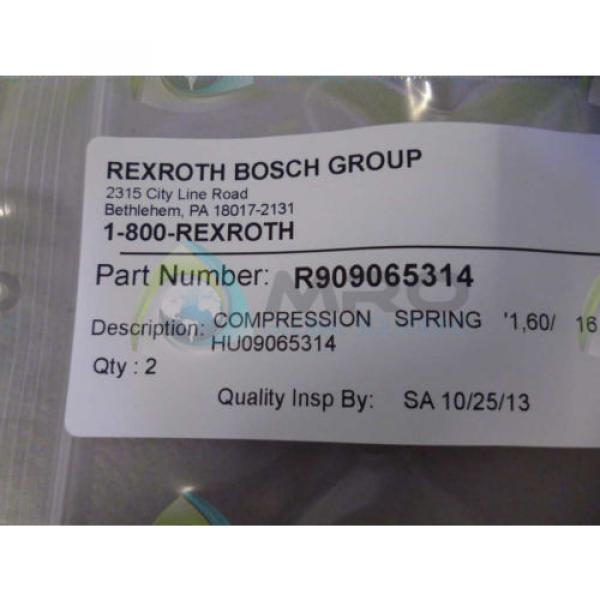REXROTH Canada Australia R909065314 SPRING *NEW IN ORIGINAL PACKAGE* #1 image