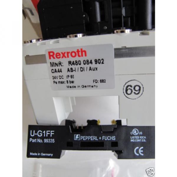 Rexroth Italy USA R480084717A,  REXROTH R480 084 902 PNEUMATIC VALVE TERMINAL SYSTEM #10 image