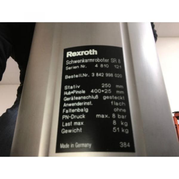 Rexroth Australia Canada Bosch turbo scara SR8 plus Schwenkarmroboter Neuwertig ohne Steuerung #6 image
