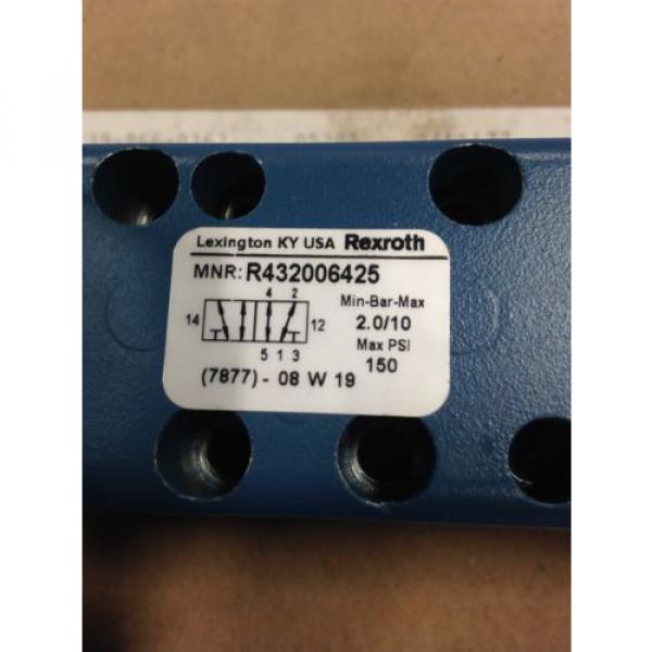 REXROTH Mexico Mexico R432006425 PNEUMATIC SOLENOID VALVE GT-10061-00440 150 MAX PSI NEW (A1) #4 image