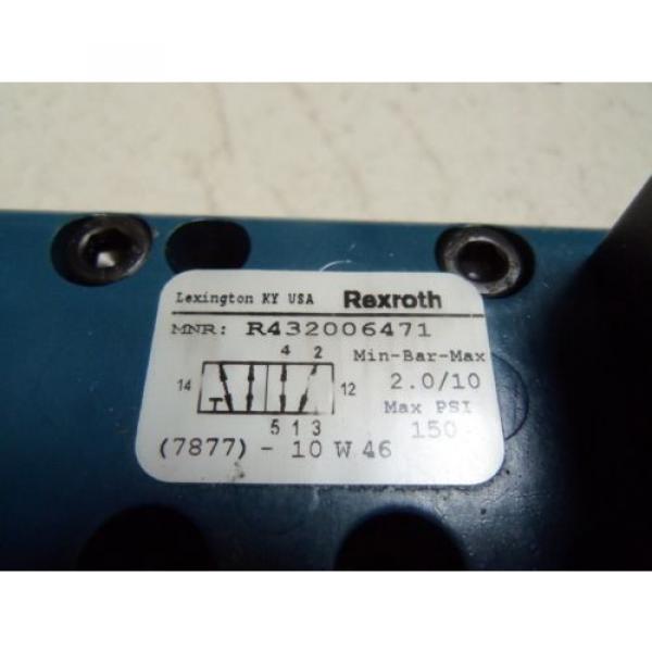 REXROTH USA Russia GT-010062-02424 SOLENOID VALVE *USED* #6 image