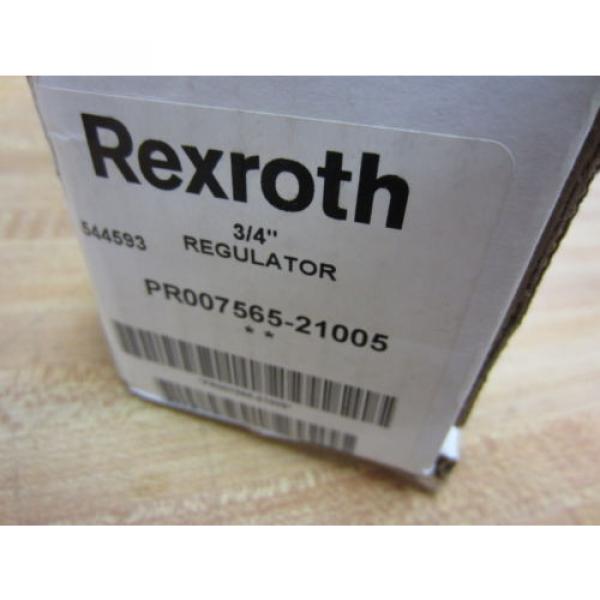 Rexroth Australia Italy PR007565-21005 PR00756521005 Regulator #8 image