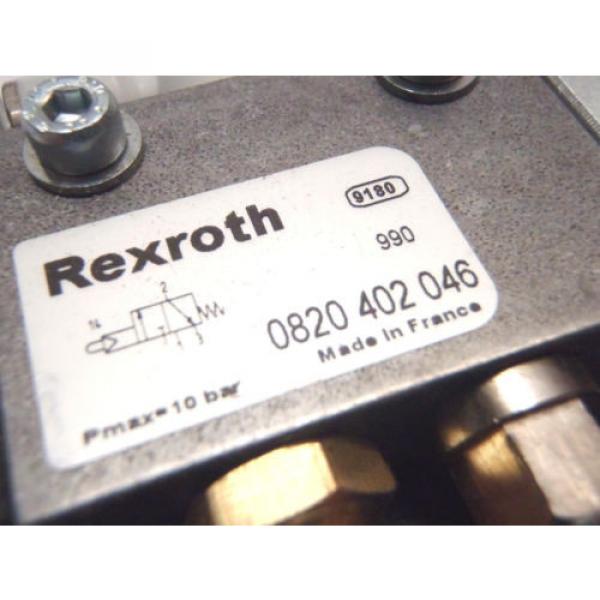 New Italy India Bosch Rexroth 0820 402-046 PNEUMATIC VALVE ASSEMBLY #5 image