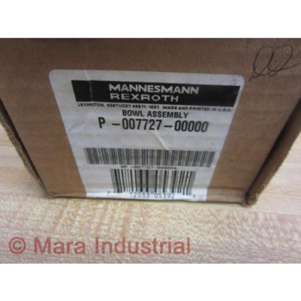Rexroth Canada Singapore Bosch Group P-007727-00000 Bowl Assembly P00772700000 #2 image