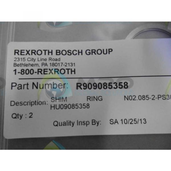 REXROTH Singapore Russia R909085358 RING *NEW IN ORIGINAL PACKAGE* #1 image