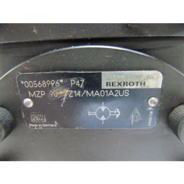 Mannesmann Rexroth MZP 90 TZ14/MA01A2US Hydraulic Motor pumps #9 image