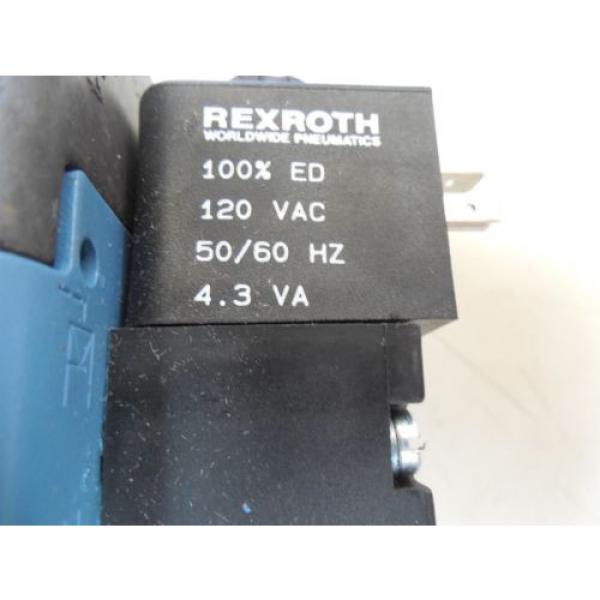 REXROTH Italy Canada CERAM VALVE R432006265 150 MAX. PSI 120V COIL NIB #5 image