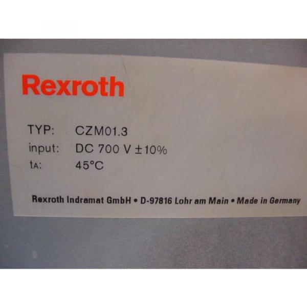 Rexroth Australia Singapore Indramat CZM01.3-02-7 Eco-Drive Servo Drive Auxiliary Capacitance Module #3 image