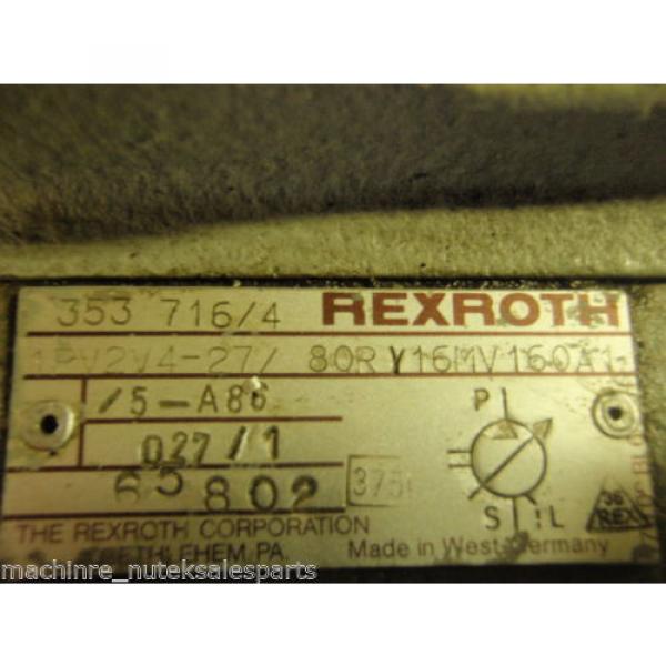 Rexroth Mexico china Pump 1PV2V4-27/80RY16MV160A1_1PF2 G2-40/011RR12MR #4 image