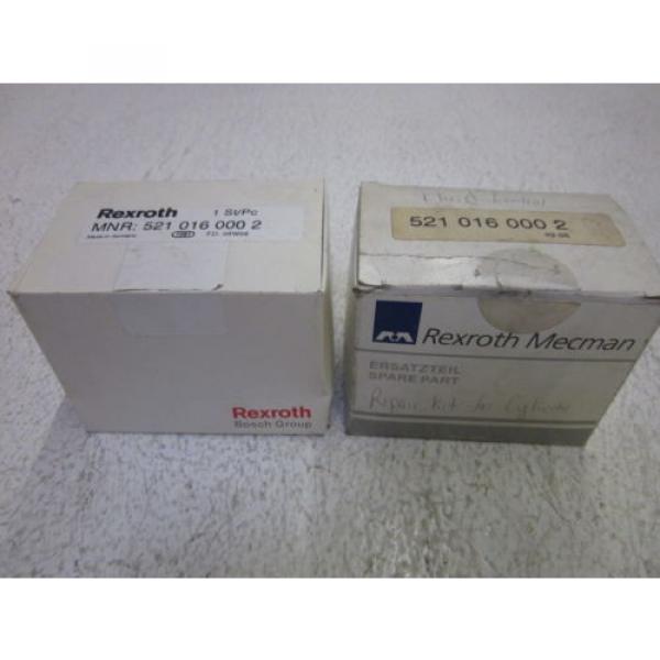 LOT Russia Singapore OF 2 REXROTH 521 016 000 2 *NEW IN BOX* #9 image