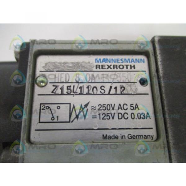 MANNESMANN Germany Canada REXROTH HED80A11/350Z15L/110S/12 PRESSURE WITCH *NEW NO BOX* #2 image