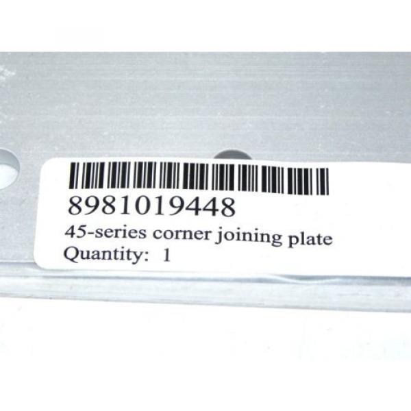 BOSCH Canada china REXROTH 45-SERIES CORNER JOINING PLATE 8981019448 ALUMINUM #3 image