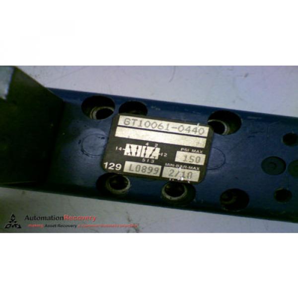 REXROTH India Korea GT10061-0440 VALVE MAX PSI 150 BAR MIN 2 MAX 10 #147687 #3 image