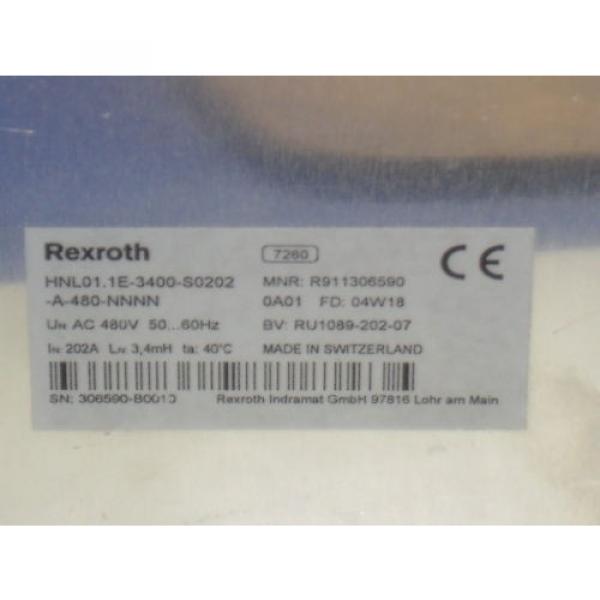 REXROTH Canada Germany HNL01.1E-3400-S0202-A-480-NNNN *NEW NO BOX* #2 image