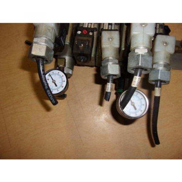 Rexroth Germany Italy Ceramic Lot of 5 Pneumatic Valves w/ Gauges GT-10061-2440 *FREE SHIPPING #3 image