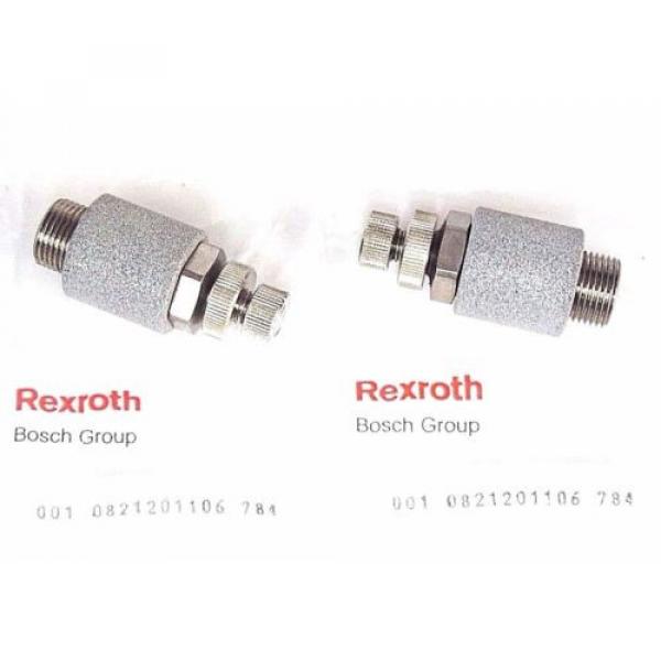 LOT Italy India OF 2 NEW REXROTH 0821201106 THROTTLE SCREW INSERTS #1 image