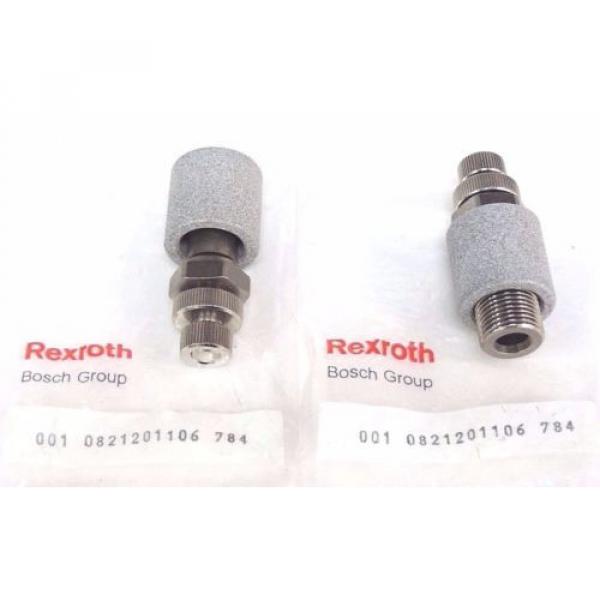 LOT Italy India OF 2 NEW REXROTH 0821201106 THROTTLE SCREW INSERTS #2 image