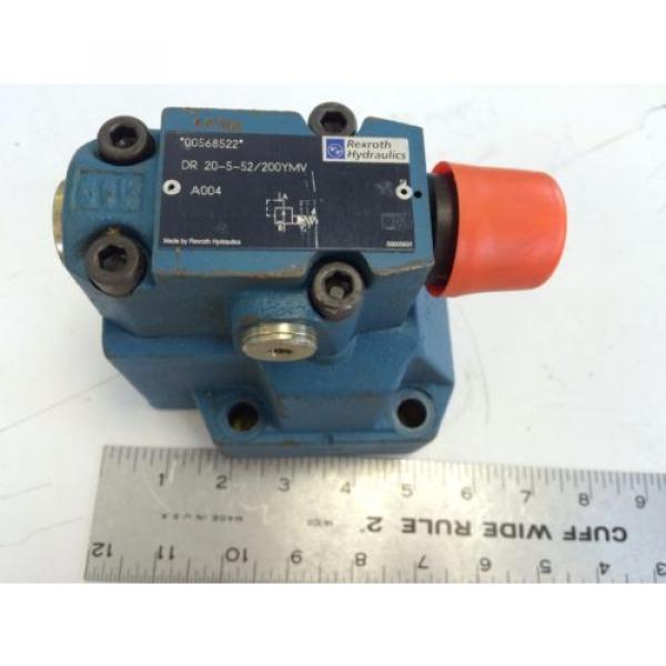 NEW Canada Italy OLD REXROTH DR 20-5-52/200YMV HYDRAULIC VALVE 00568522  A004  CQ #1 image