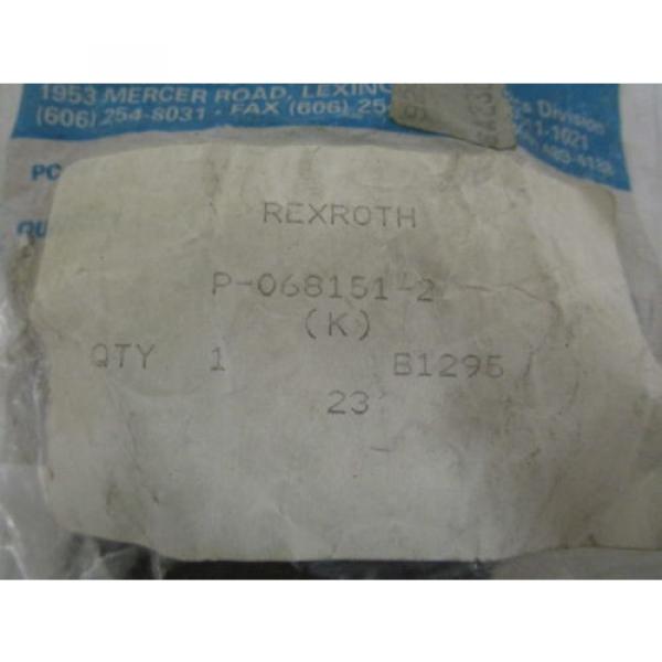REXROTH India Greece P-068151-2 REBUILD KIT *NEW IN FACTORY BAG* #2 image