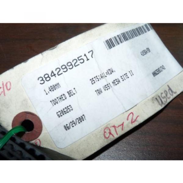NEW USA Canada BOSCH REXROTH 3842992517 TOOTHED BELT CONVEYOR 25T5;A;L=KDW 1,480MM LENGTH #2 image