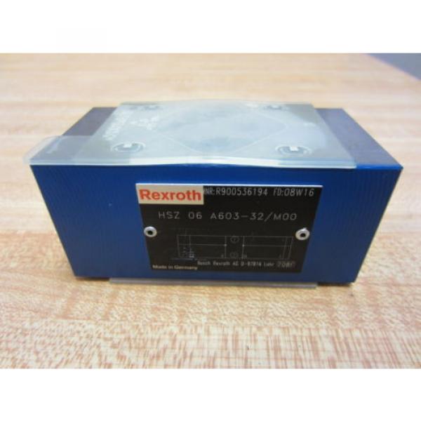 Rexroth Canada Italy Bosch Group HSZ 06 A603-32/M00 HSZ06A60332M00 Solenoid Valve #1 image