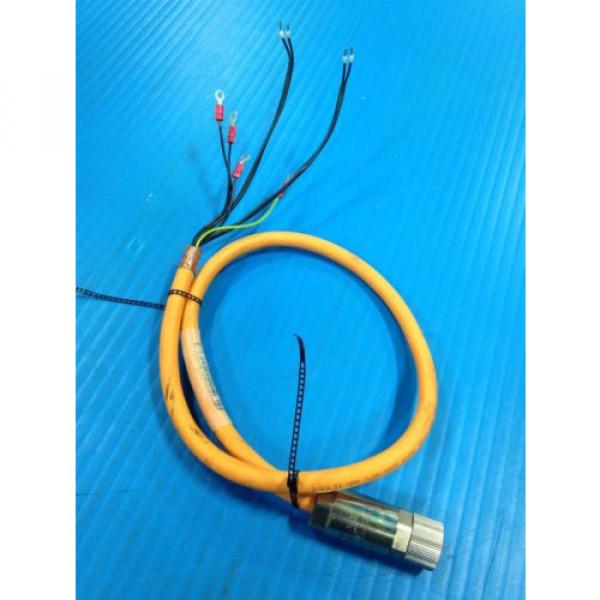 USED India Greece REXROTH INDRAMAT IKG4009 CABLE ASSEMBLY INK0653 1 METER (A15) #1 image
