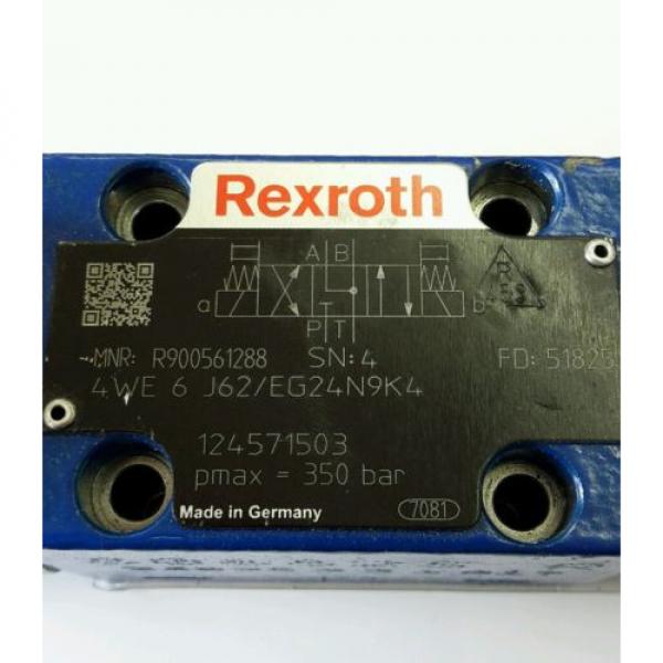 Rexroth Egypt Canada Hydraulikventil 4WE6J62/EG24N9K4 solenoid valve 60603.2 #2 image