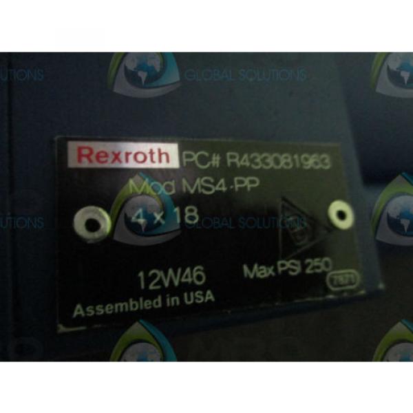 REXROTH Italy Canada R433081963 4 x 18 AIR CYLINDER MOD MS4-PP *NEW NO BOX* #4 image