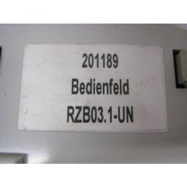 Rexroth China Canada Indramat RD REFU RZB03.1-UN 201189 Servo Drive Control Operator Panel #4 image